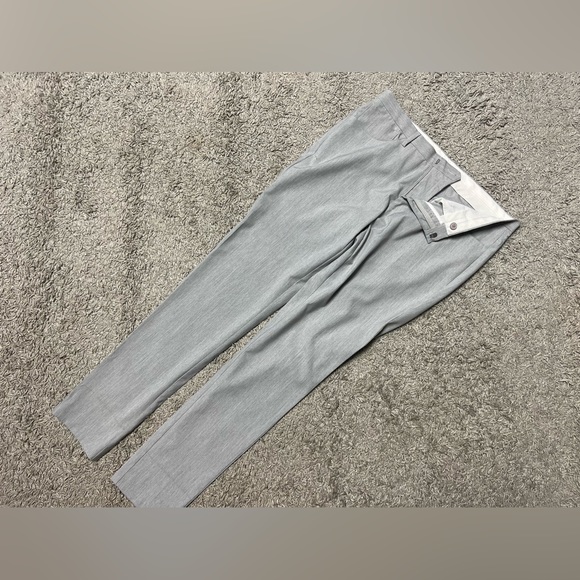 ASPS, Men’s Super Skinny Dress Pants Slacks in Heather Gray, US Size: 32x32 - Picture 2 of 5